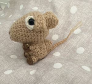 Handmade Crochet Camel Mini Stuffed Animal Plush Mini