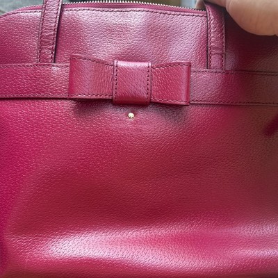 Kate Spade New York Fuchsia Satch/Cross Body with removable strap (CA1)  