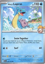 ✨Misty's Lapras 050/182 - Normal - SV10: Destined Rivals - NM