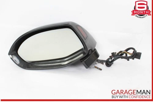 12-18 Audi A7 Front Left Driver Side Door Rear View Mirror Black OEM