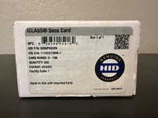 Brand New HID iCLASS SEOS Card 5006PGGMN (Factory Sealed Pack of 50) - Open Box