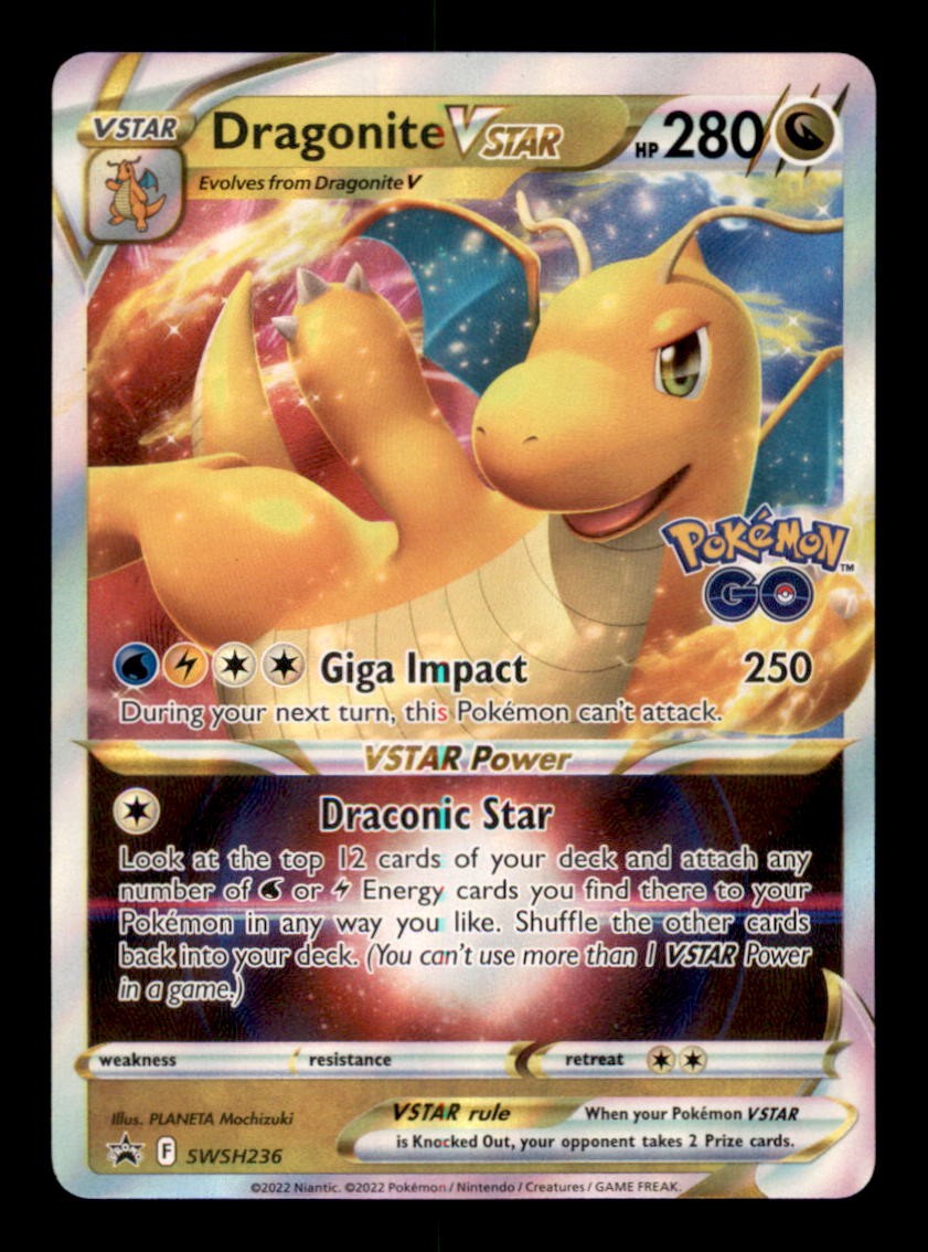 DRAGONITE VSTAR SWSH236 - HOLO P - SWORD & SHIELD PROMO - NM/M