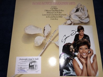Gwen Dickey (Rose Royce) - Rose Royce Greatest Hits (SIGNIERTES AUTOGRAMM MIT COA) LP