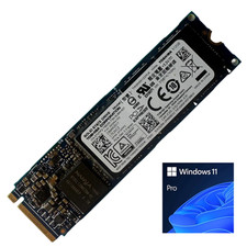 Toshiba 512GB M.2 NVMe SSD PCIe Gen3 x4  with Windows 11 Pro for Dell Lenovo HP