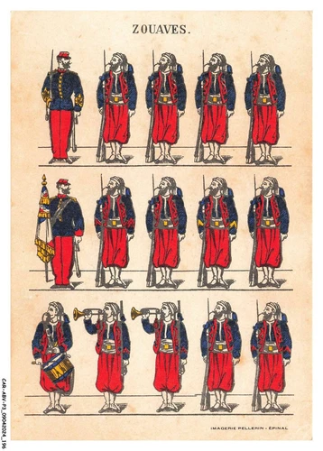 CAR-ABVP3-0287-MILITARIA - ZOUAVES