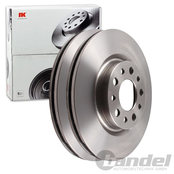 2X NK Bremsscheiben 292Mm BelÜFtet Hinten Passend FÜR Alfa Romeo 159 Brera |-image