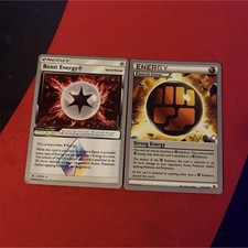 beast energy pokemon card Beast Ring (102a/131) (League Promo) [Sun & Moon: Forbidden Light]