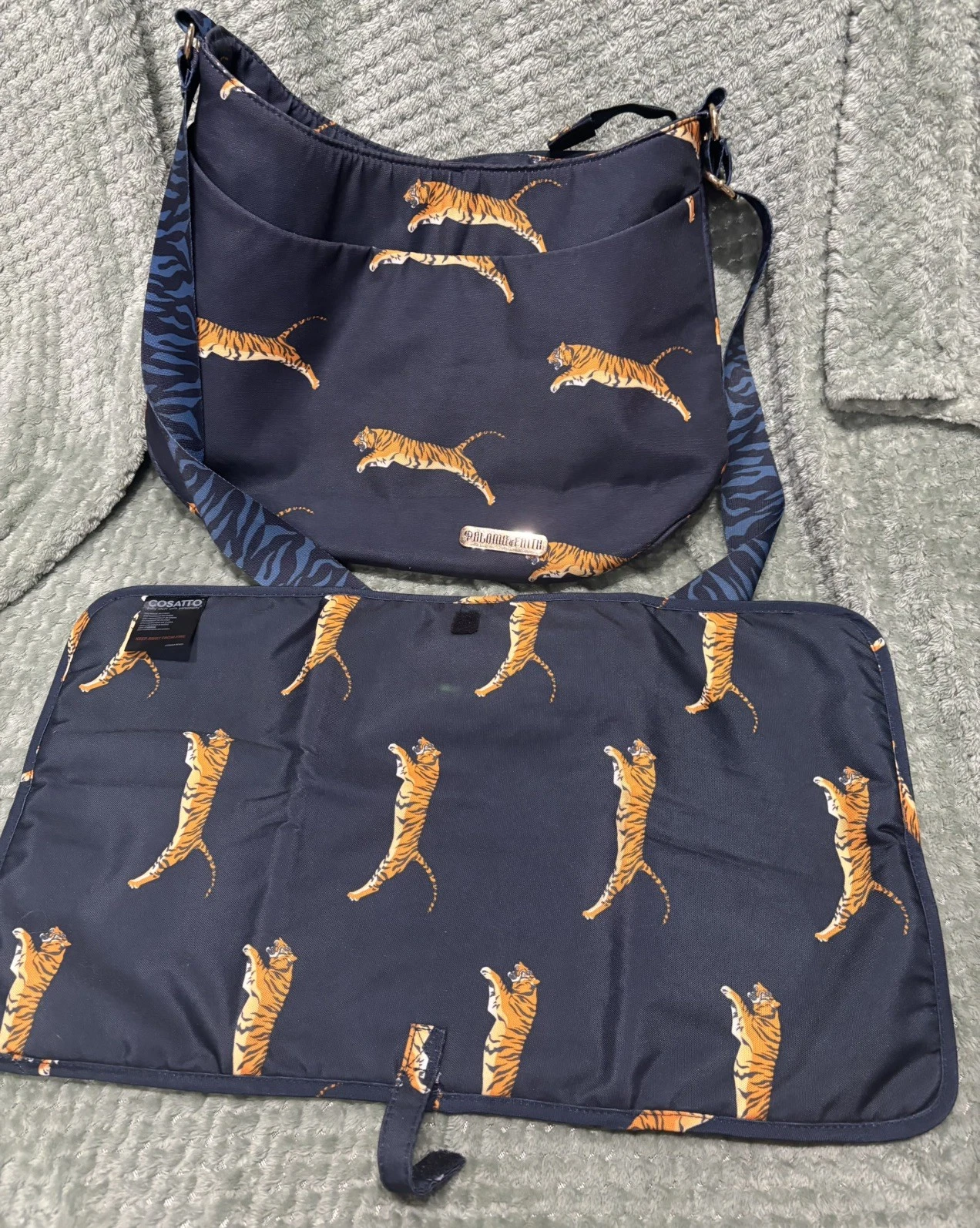 Cosatto x Paloma Faith On The Prowl Luxury Tiger Print Changing Bag Changing Mat