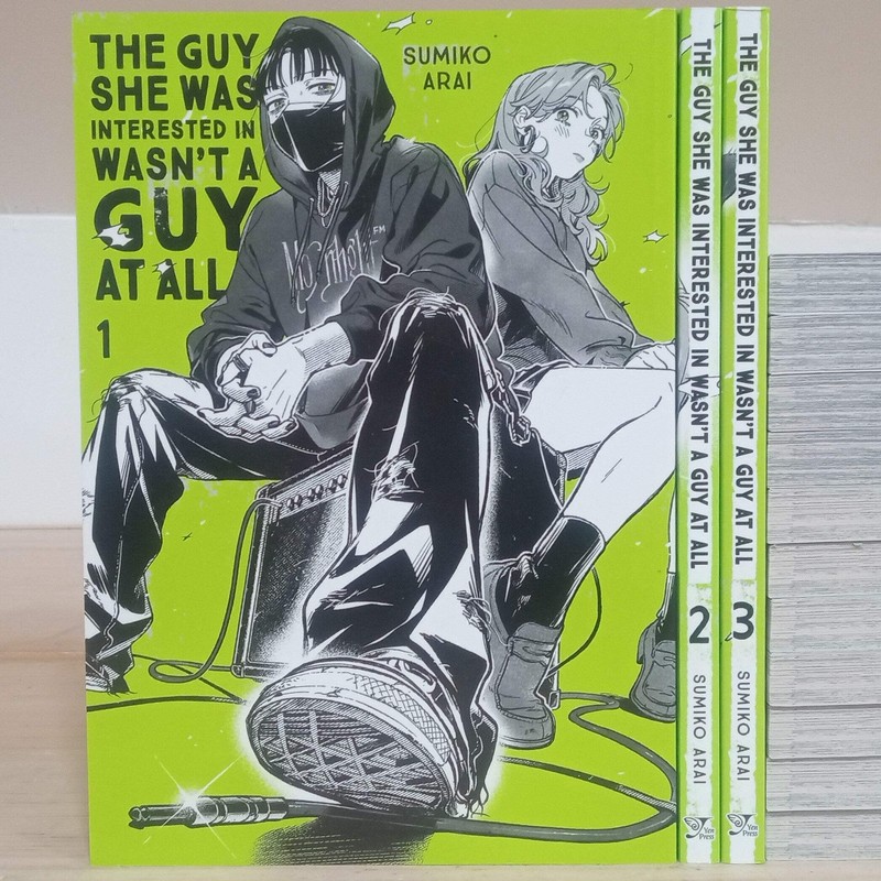 The Guy She Was Interested In Wasn't a Guy At All Vol. 1-3 Complete Manga Set En