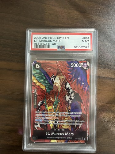 St. Marcus Mars (Alternate Art) graded PSA 9 for sale on eBay
