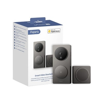 Aqara Video Doorbell G4 (Chime Included), 1080p FHD HomeKit Secure ... Fast Ship