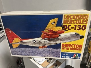 1/48 Italeri #820 Lockheed DC 130 Hercules Director With Drones CBN