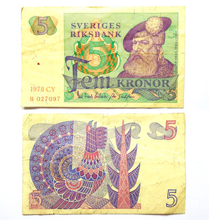 Schweden 5 Kronor 1978 / Pick.51d