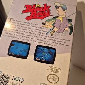 The Black Bass - Nintendo NES Video Game - Complete In Box CIB