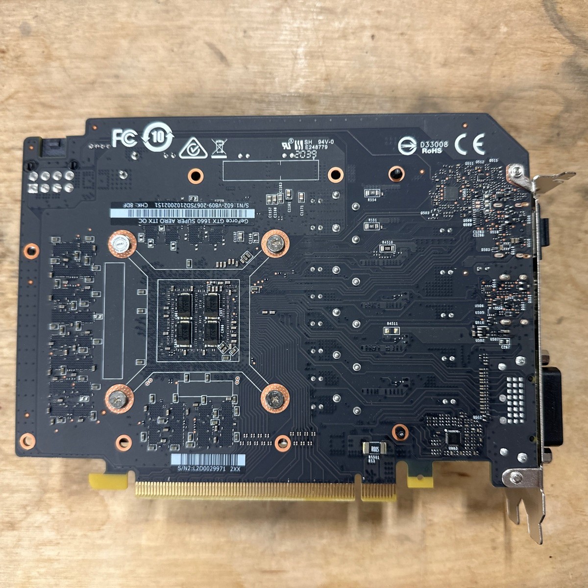 MSI GeForce GTX 1660 Super Aero ITX OC 6GB GDDR6 Graphics
