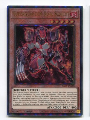 Yu-Gi-Oh! Superquantum Rote Schicht Ultimate Rare RA05-DE008