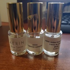 Aerin Tuberose Gardenia, Rose Cocoa, Amber Musk, Eau De Parfum 3 Piece Lot READ 