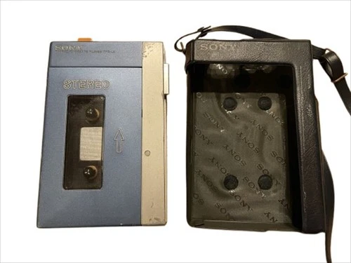 SONY Walkman TPS-L2 Portable Cassette Player Working New belts 1979 Vintage