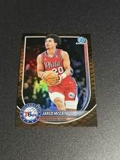 2025-26 Bowman Chrome Reptilian Refractor Jared McCain #BCV-65 76ers