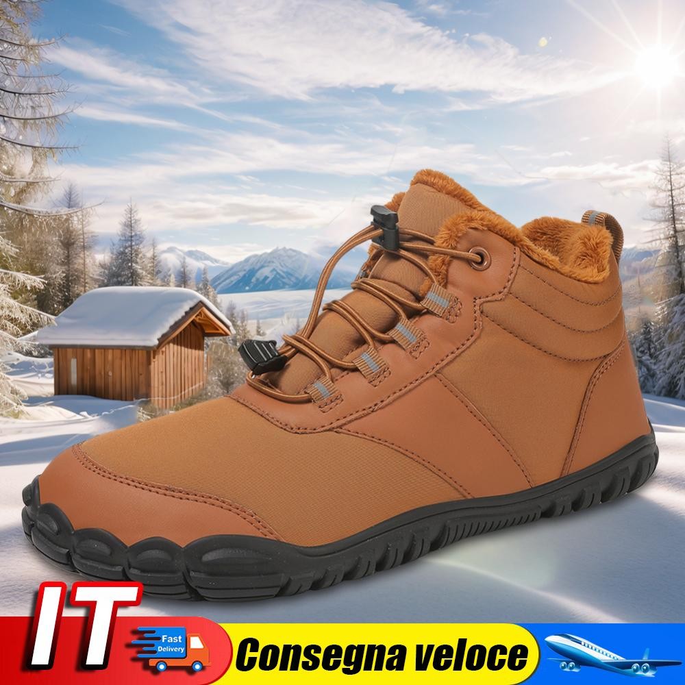 KEEN Stivali da neve invernali antiscivolo scarponi da trekking per trekking da passe