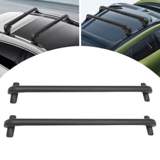 2pcs Universal Car Top Roof Rack Cross Bar 48" Luggage Cargo Carrier Aluminum