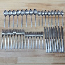 1881 Rogers Oneida Melissa Stainless Flatware Set 39 Pc Service 8 Community
