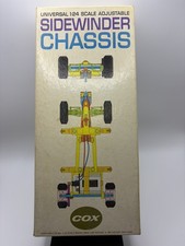 COX Universal 1/24 Scale Adjustable SIDEWINDER Chassis Slot Car Racing Kit