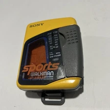 Vintage Sony Sports Walkman WM-FS399 Cassette Player AM FM Radio Sold As Is!