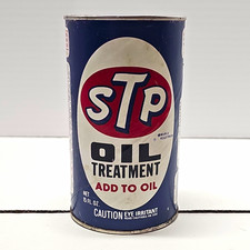 Vintage 1979 STP Oil Treatment 15 fl oz Pull-...