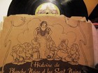 WALT DISNEY Movie French BLANCHE NEIGE et les sept Nains SNOW WHITE 2x HMV SP1 — photo 1