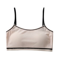 5 Pack Girls Student Kid Teenage Training Sport Puberty Cotton Bra Underwear