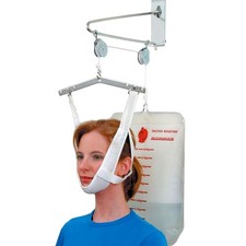 DMI Cervical Neck Traction Over the Door Device for Physical Therapy Helps