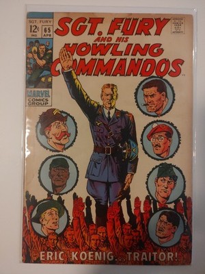 Sgt. Fury and his Howling Commandos #65 (Marvel Comics April 1969) 