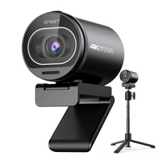 EMEET S600 4K Webcam with Tripod for Streaming, Sony 1/2.55'' Senso... Fast Ship