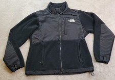 The North Face Denali Fleece Jacket Womens Small Black Polartec Full Zip Pockets
