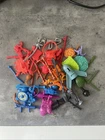 TMNT Teenage Mutant Ninja Turtles Vintage Lot Of 50 Accessories Weapons!