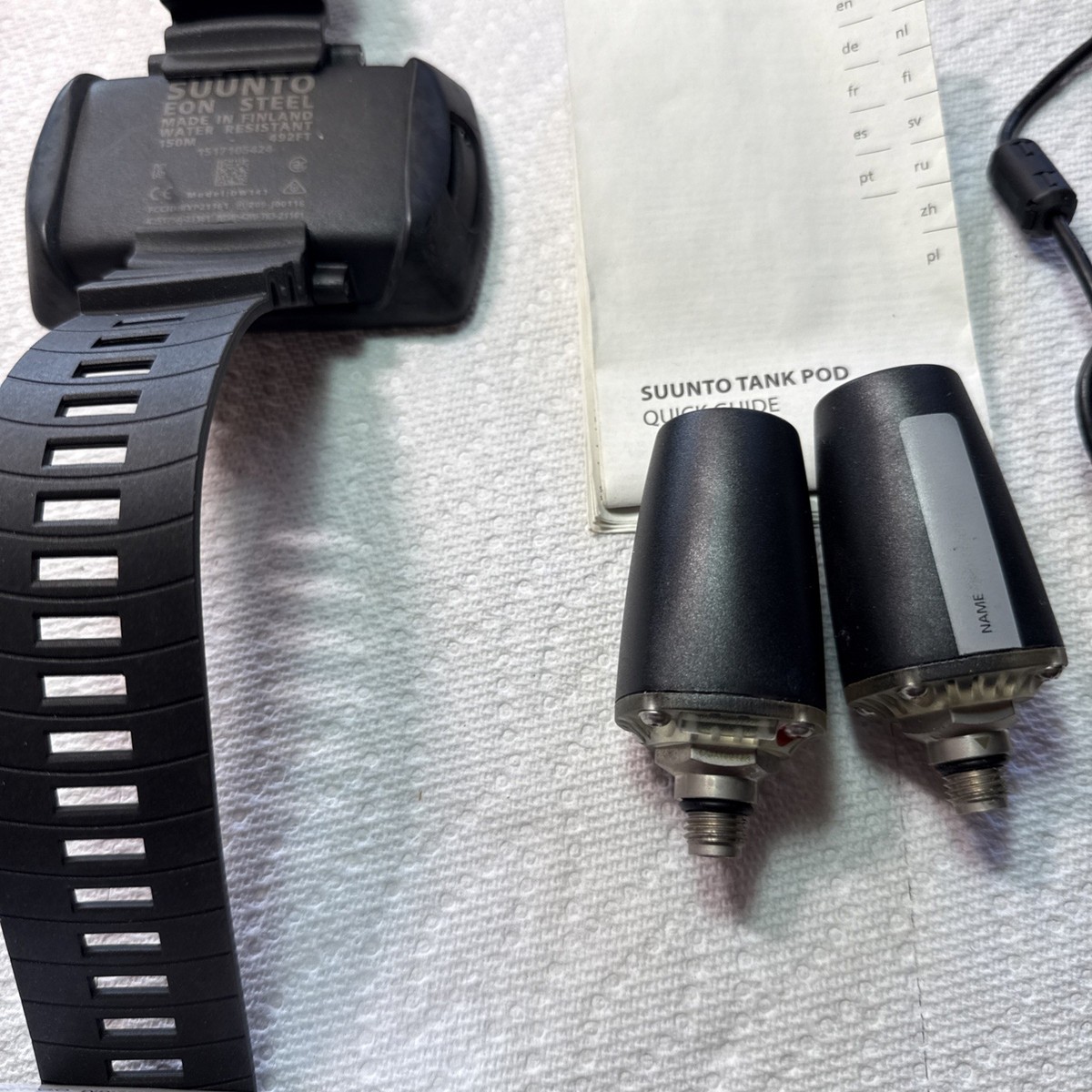 SUUNTO EON STEEL DIVE COMPUTER WITH TWO TANK PODS | eBay