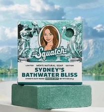 Dr. Squatch x Sydney Sweeney “Sydney’s Bathwater Bliss” Soap LE 5000 “IN HAND”