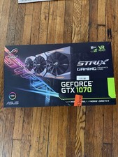 ASUS ROG Strix GeForce GTX 1070 8GB GDDR5 VR Ready RGB Gaming Graphics Card