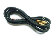 Cavo ricambio alternativo RCA con filo massa per Technics SL-1200/1210 MK2 1,8M