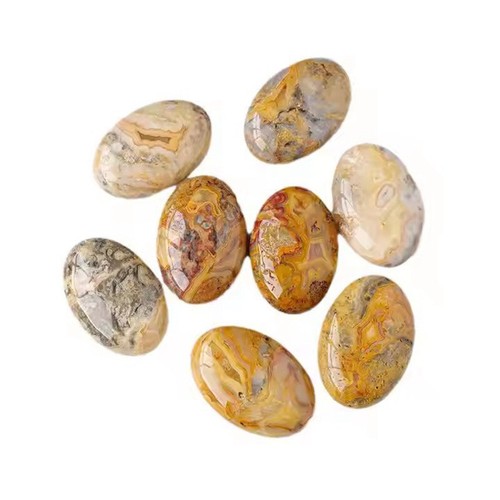 Natürlicher Crazy Achat Quarz Kristall poliert Trommelstein Reiki Mineral Dekor - Bild 8 von 12