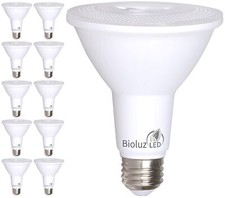 Paquete de 10 bombillas LED PAR38 PAR38 LED 90 CRI 12W = 100-120 vatios repuesto Dayli...