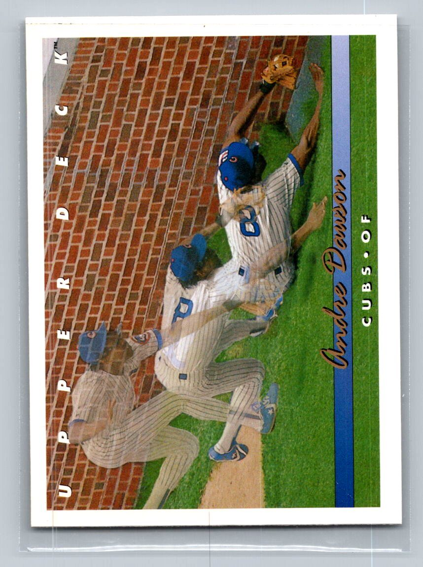 1993 Upper Deck Andre Dawson #308 Baseball Chicago Cubs
