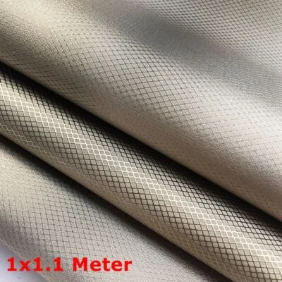 Signal Blocking Material RFID RF-ID Shielding Fabric Faraday Cage 1x1.1 Meter