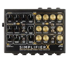 DSM & Humboldt Simplifier X Zero Watt Dual Channel And Reverb Stereo Amplifier
