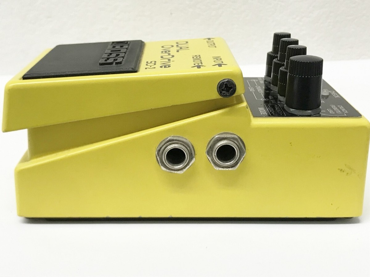 USED BOSS SD-2 DUAL OverDrive Crunch and lead two overdrive