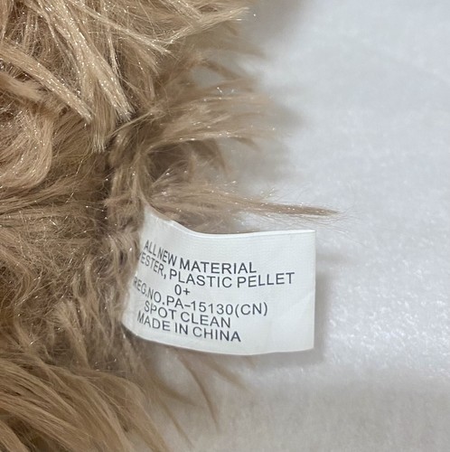 "Juguete de peluche perezoso marrón claro Hobby Lobby Juvie Jungle Collection 14"" nuevo con etiquetas" - Imagen 8 de 8
