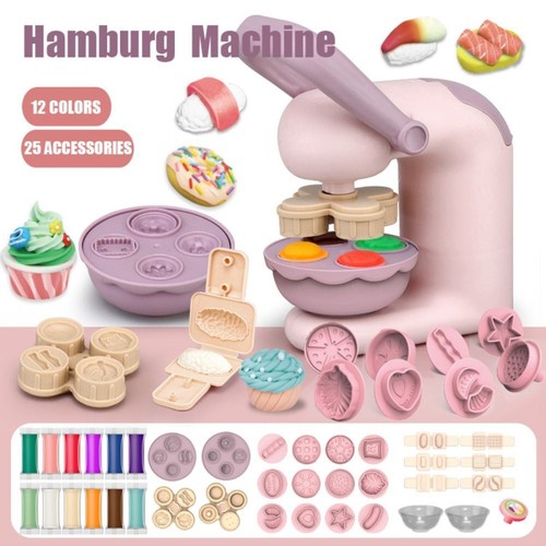 Cooking Toys Colourful Clay Pasta Machine Kids - Picture 18 of 18