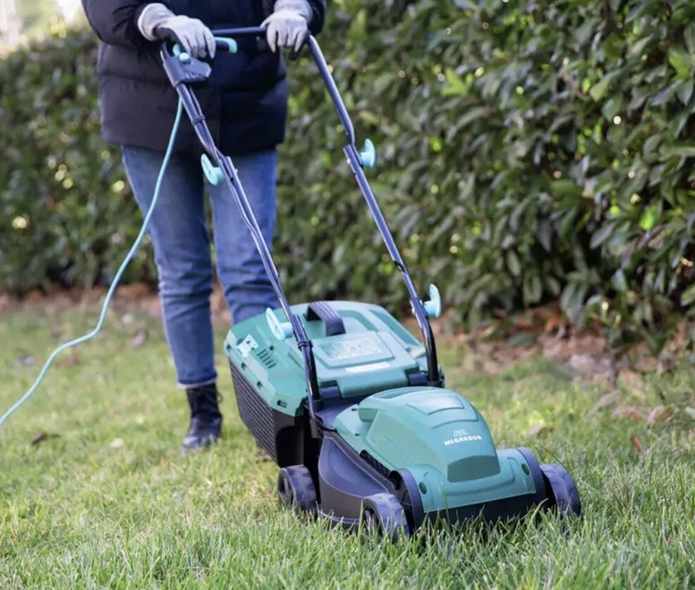 NEW McGregor 32cm Corded Rotary Lawnmower 1200W eBay