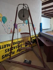 Antique Carnival Guess Your Weight Chair New York R.H. Forschner Co Scale